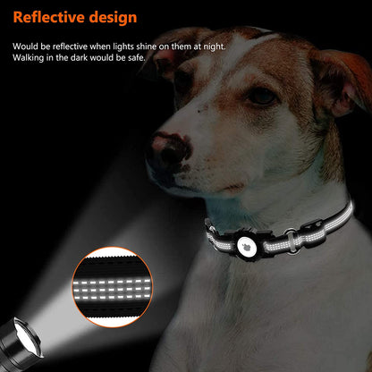 Heavy Duty Apple Air Tag Dog Collar